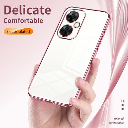 OnePlus Nord CE 3 Lite Case - Transparent Plating & Precision Hole Design for Luxury and Protection-buycases.co.uk