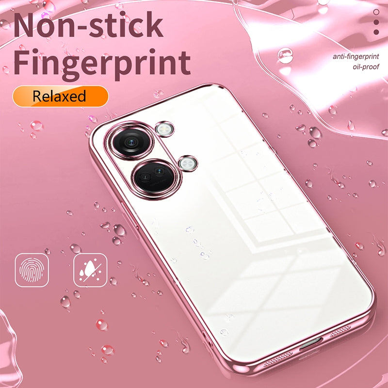 OnePlus Nord 3 Case - Transparent Plating & Precision Hole Design for Luxury and Protection-buycases.co.uk