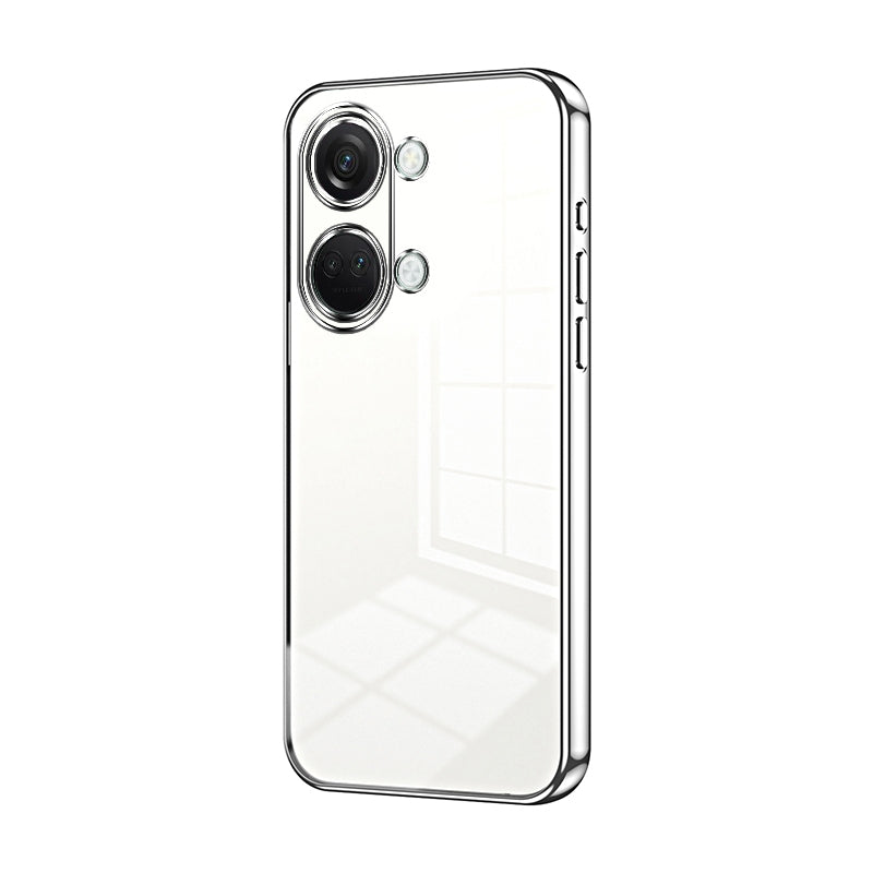 OnePlus Ace 2V Case - Transparent Plating & Precision Hole Design for Luxury and Protection-buycases.co.uk
