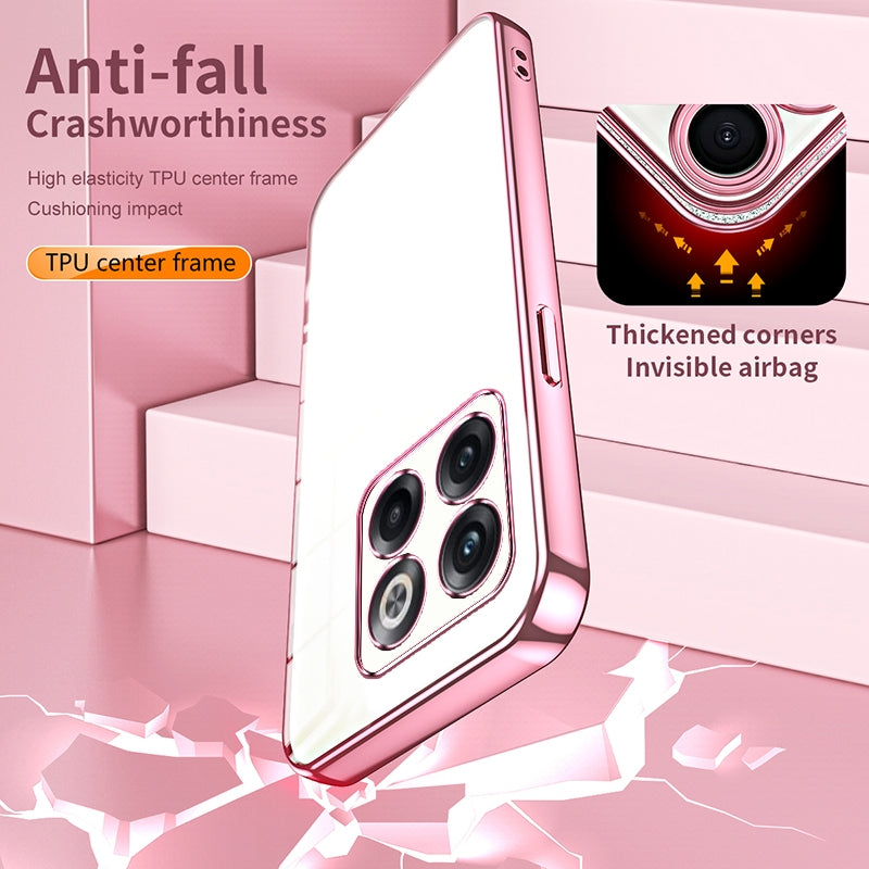 OnePlus Ace Pro Case - Transparent Plating & Precision Hole Design for Luxury and Protection-buycases.co.uk