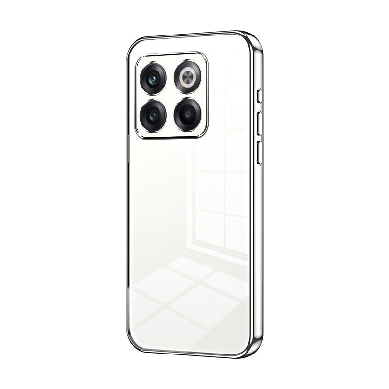 OnePlus 10T Case - Transparent Plating & Precision Hole Design for Luxury and Protection-buycases.co.uk