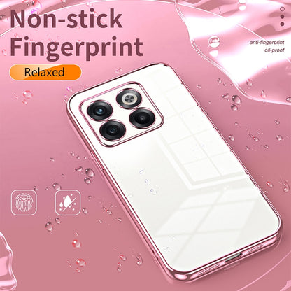 OnePlus Ace Pro Case - Transparent Plating & Precision Hole Design for Luxury and Protection-buycases.co.uk
