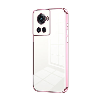 OnePlus Ace Case - Transparent Plating & Precision Hole Design for Luxury and Protection-buycases.co.uk