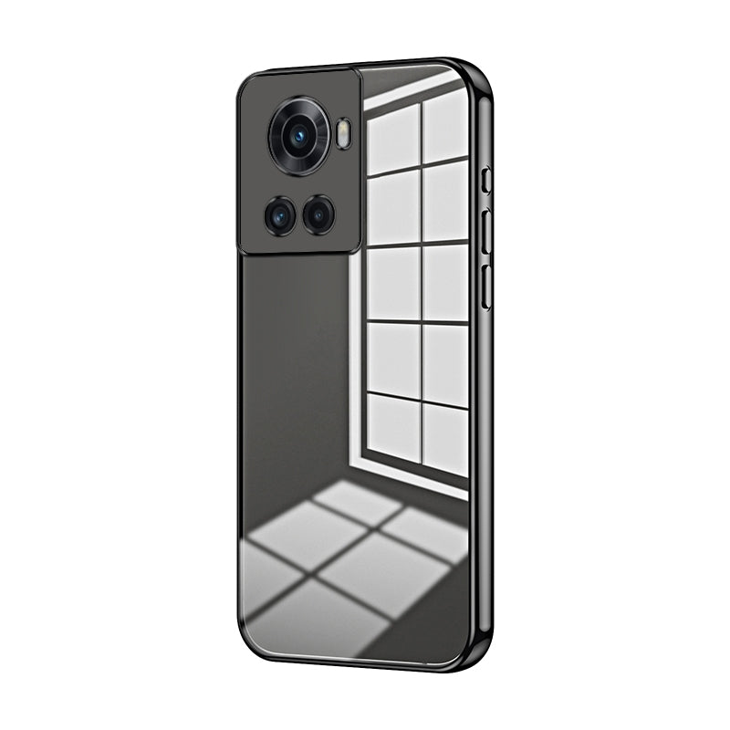 OnePlus Ace Case - Transparent Plating & Precision Hole Design for Luxury and Protection-buycases.co.uk
