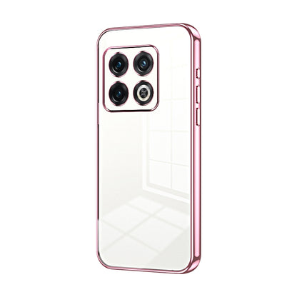 OnePlus 10 Pro Case - Transparent Plating & Precision Hole Design for Luxury and Protection-buycases.co.uk