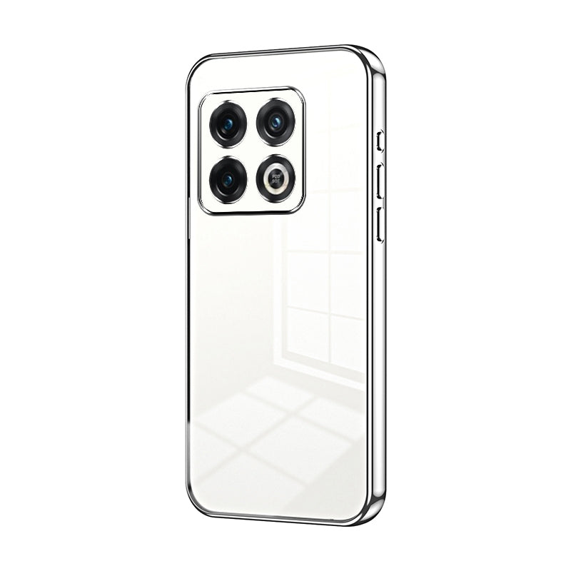 OnePlus 10 Pro Case - Transparent Plating & Precision Hole Design for Luxury and Protection-buycases.co.uk