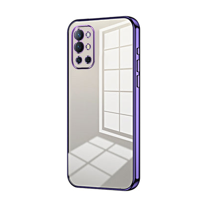 OnePlus 9R Case - Transparent Plating & Precision Hole Design for Luxury and Protection-buycases.co.uk