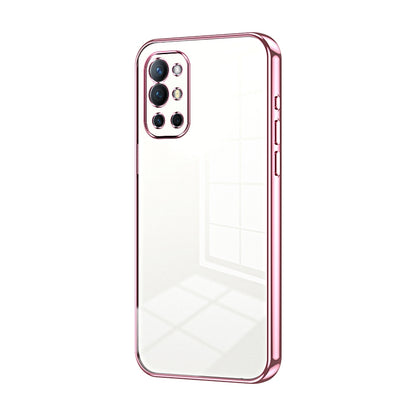 OnePlus 9R Case - Transparent Plating & Precision Hole Design for Luxury and Protection-buycases.co.uk