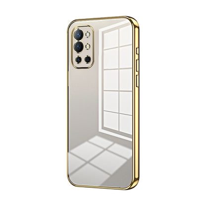 OnePlus 9R Case - Transparent Plating & Precision Hole Design for Luxury and Protection-buycases.co.uk