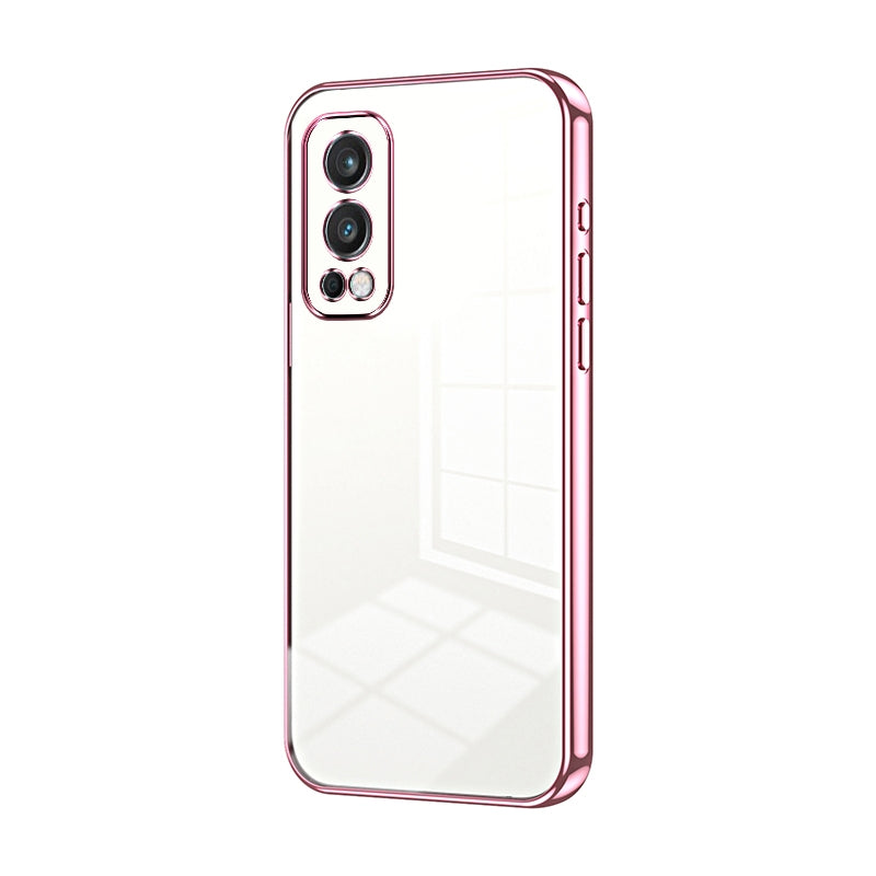 OnePlus Nord 2 5G Case - Transparent Plating & Precision Hole Design for Luxury and Protection-buycases.co.uk