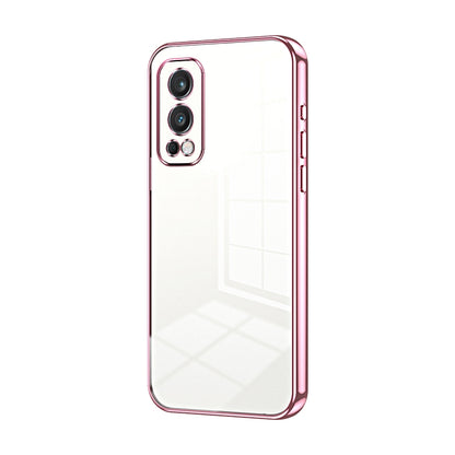 OnePlus Nord 2 5G Case - Transparent Plating & Precision Hole Design for Luxury and Protection-buycases.co.uk