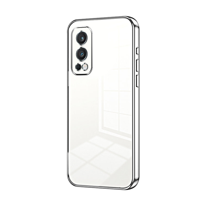 OnePlus Nord 2 5G Case - Transparent Plating & Precision Hole Design for Luxury and Protection-buycases.co.uk
