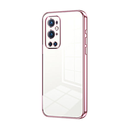 OnePlus 9 Pro Case - Transparent Plating & Precision Hole Design for Luxury and Protection-buycases.co.uk