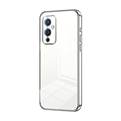 OnePlus 9 Case - Transparent Plating & Precision Hole Design for Luxury and Protection-buycases.co.uk
