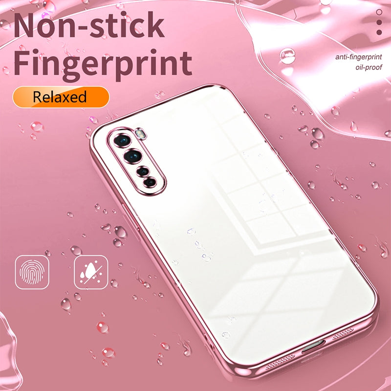 OnePlus Nord Case - Transparent Plating & Precision Hole Design for Luxury and Protection-buycases.co.uk