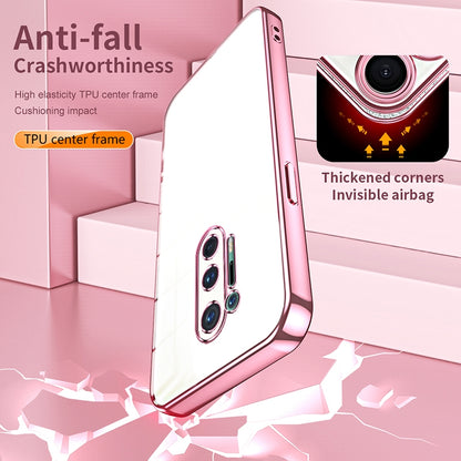 OnePlus 8 Pro Case - Transparent Plating & Precision Hole Design for Luxury and Protection-buycases.co.uk