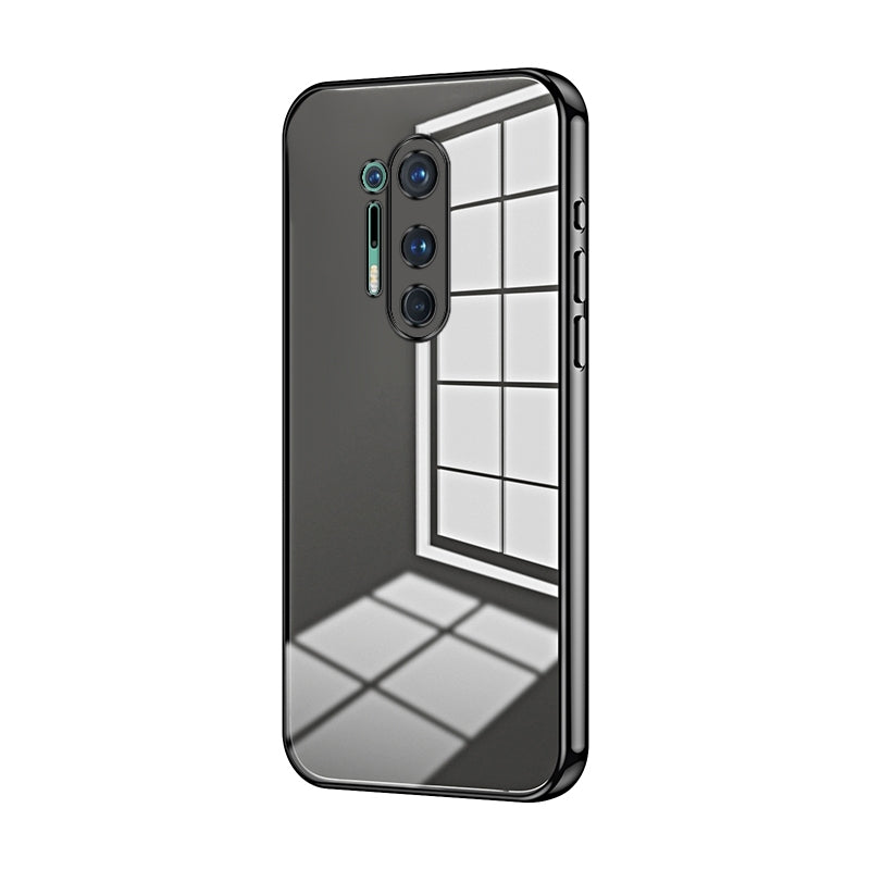 OnePlus 8 Pro Case - Transparent Plating & Precision Hole Design for Luxury and Protection-buycases.co.uk