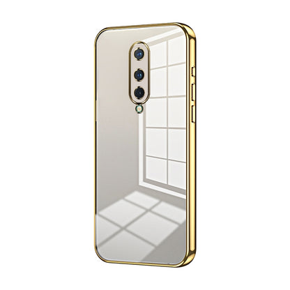 OnePlus 8 Case - Transparent Plating & Precision Hole Design for Luxury and Protection-buycases.co.uk
