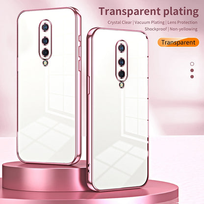 OnePlus 8 Case - Transparent Plating & Precision Hole Design for Luxury and Protection-buycases.co.uk