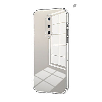 OnePlus 8 Case - Transparent Plating & Precision Hole Design for Luxury and Protection-buycases.co.uk