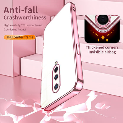 OnePlus 8 Case - Transparent Plating & Precision Hole Design for Luxury and Protection-buycases.co.uk