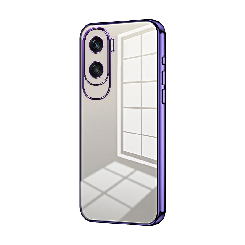 Honor 90 Lite Case - Transparent Plating & Precision Hole Design for Luxury and Protection-buycases.co.uk