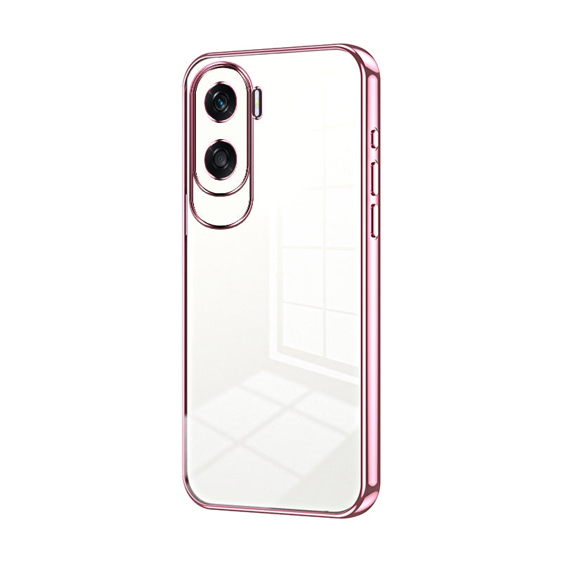 Honor X50i Case - Transparent Plating & Precision Hole Design for Luxury and Protection-buycases.co.uk