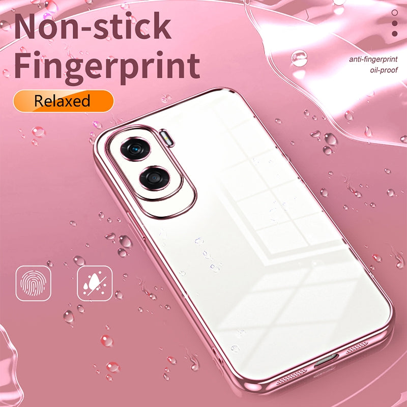 Honor 90 Lite Case - Transparent Plating & Precision Hole Design for Luxury and Protection-buycases.co.uk