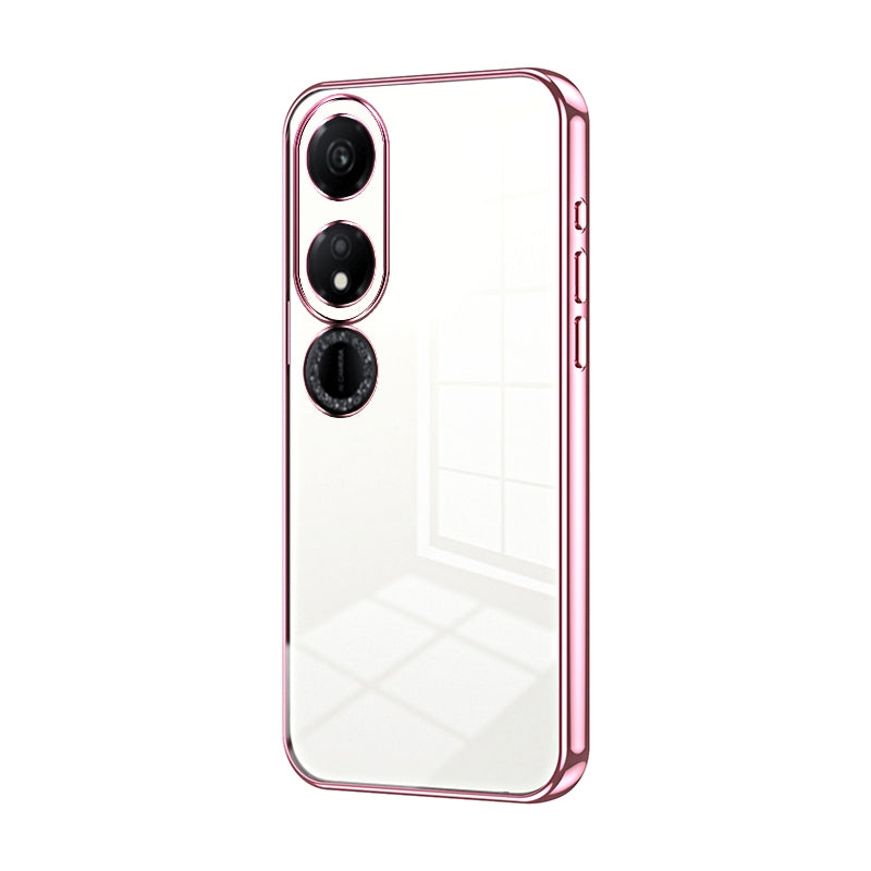 Honor Play 40 Case - Transparent Plating & Precision Hole Design for Luxury and Protection-buycases.co.uk