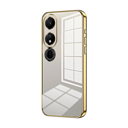 Honor Play 40 Case - Transparent Plating & Precision Hole Design for Luxury and Protection-buycases.co.uk