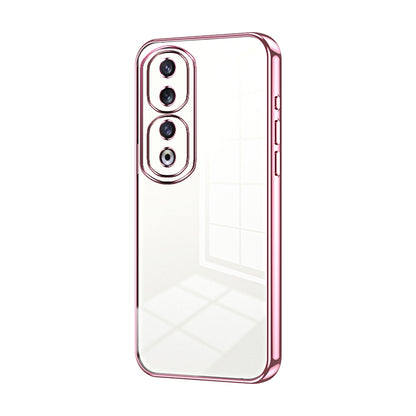 Honor 90 Pro Case - Transparent Plating & Precision Hole Design for Luxury and Protection-buycases.co.uk