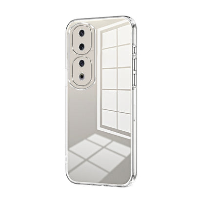 Honor 90 Pro Case - Transparent Plating & Precision Hole Design for Luxury and Protection-buycases.co.uk
