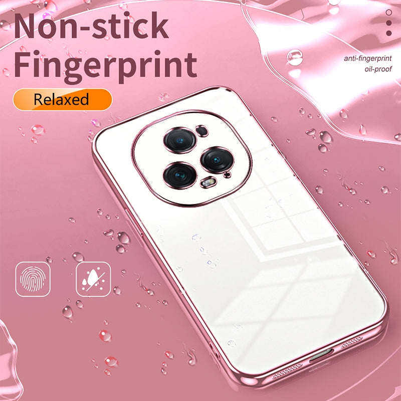 Honor Magic5 Ultimate Case - Transparent Plating & Precision Hole Design for Luxury and Protection-buycases.co.uk