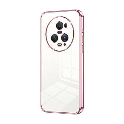 Honor Magic5 Pro Case - Transparent Plating & Precision Hole Design for Luxury and Protection-buycases.co.uk