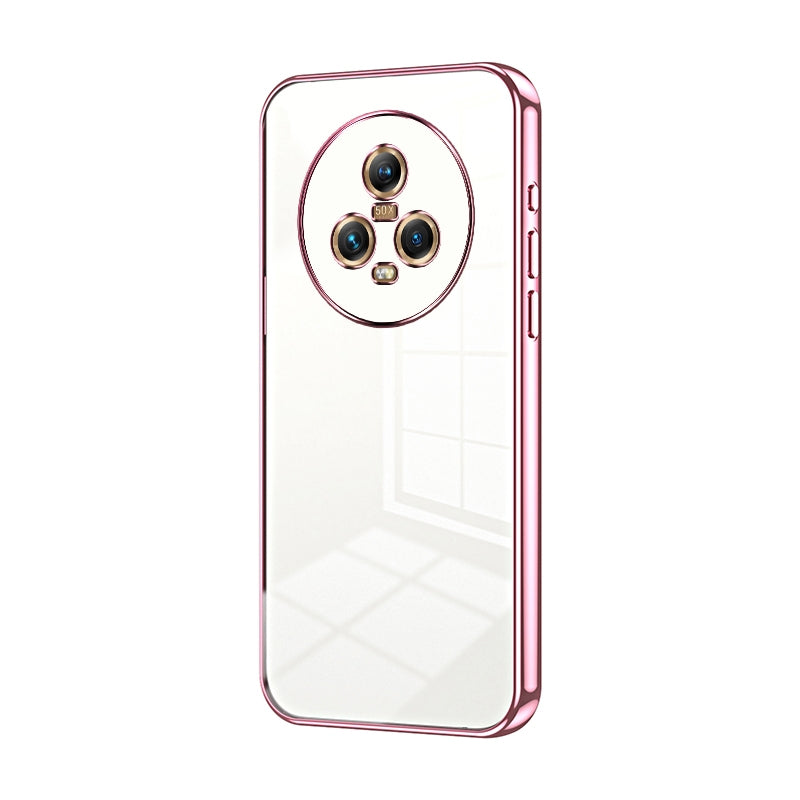 Honor Magic5 Case - Transparent Plating & Precision Hole Design for Luxury and Protection-buycases.co.uk