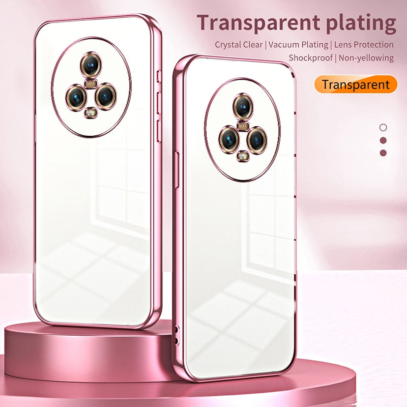 Honor Magic5 Case - Transparent Plating & Precision Hole Design for Luxury and Protection-buycases.co.uk