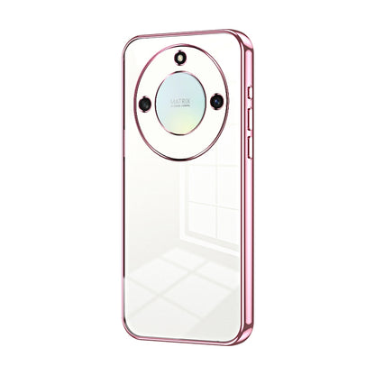 Honor X9a Case - Transparent Plating & Precision Hole Design for Luxury and Protection-buycases.co.uk