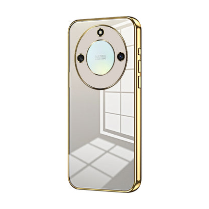 Honor X40 5G Case - Transparent Plating & Precision Hole Design for Luxury and Protection-buycases.co.uk