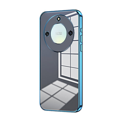 Honor X9a Case - Transparent Plating & Precision Hole Design for Luxury and Protection-buycases.co.uk