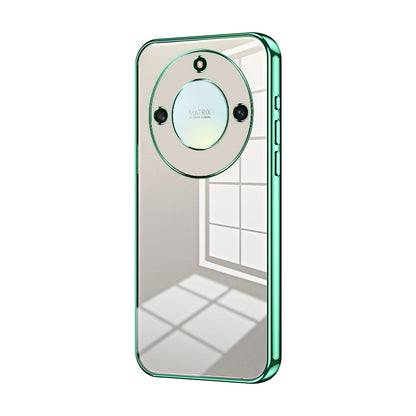 Honor Magic5 Lite Case - Transparent Plating & Precision Hole Design for Luxury and Protection-buycases.co.uk