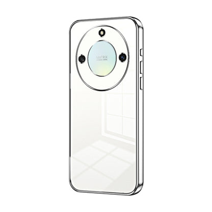 Honor Magic5 Lite Case - Transparent Plating & Precision Hole Design for Luxury and Protection-buycases.co.uk