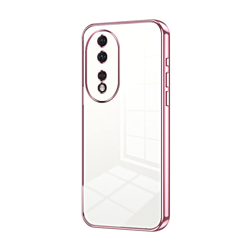 Honor 80 Case - Transparent Plating & Precision Hole Design for Luxury and Protection-buycases.co.uk