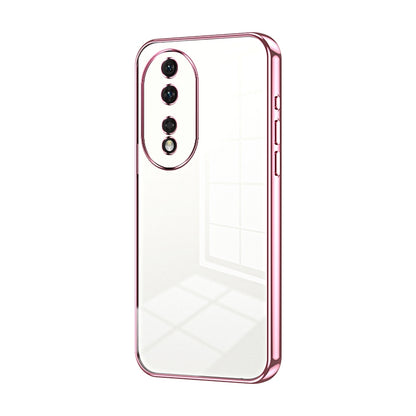 Honor 80 Case - Transparent Plating & Precision Hole Design for Luxury and Protection-buycases.co.uk