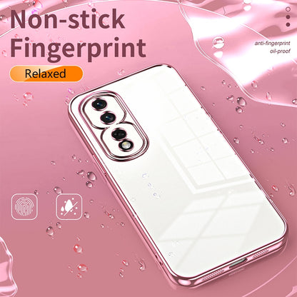 Honor 80 Pro Case - Transparent Plating & Precision Hole Design for Luxury and Protection-buycases.co.uk