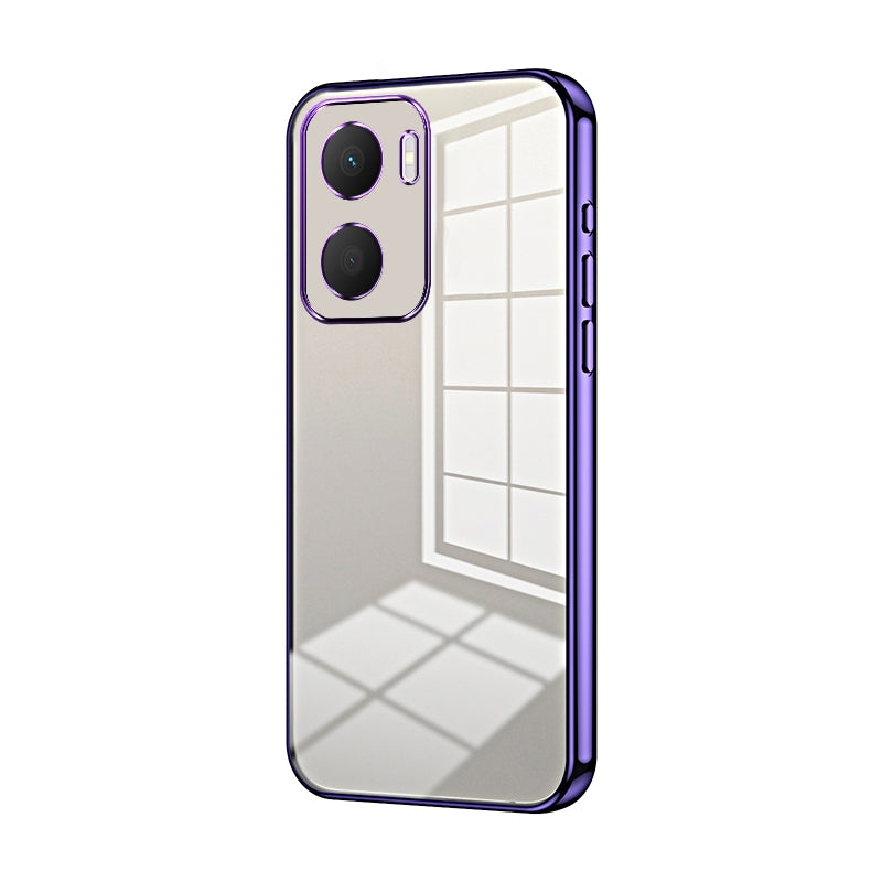 Honor Play 40 Plus Case - Transparent Plating & Precision Hole Design for Luxury and Protection-buycases.co.uk