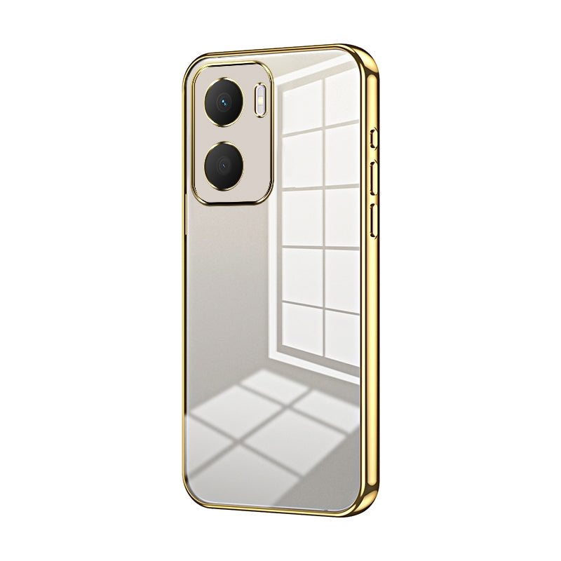 Honor Play 40 Plus Case - Transparent Plating & Precision Hole Design for Luxury and Protection-buycases.co.uk