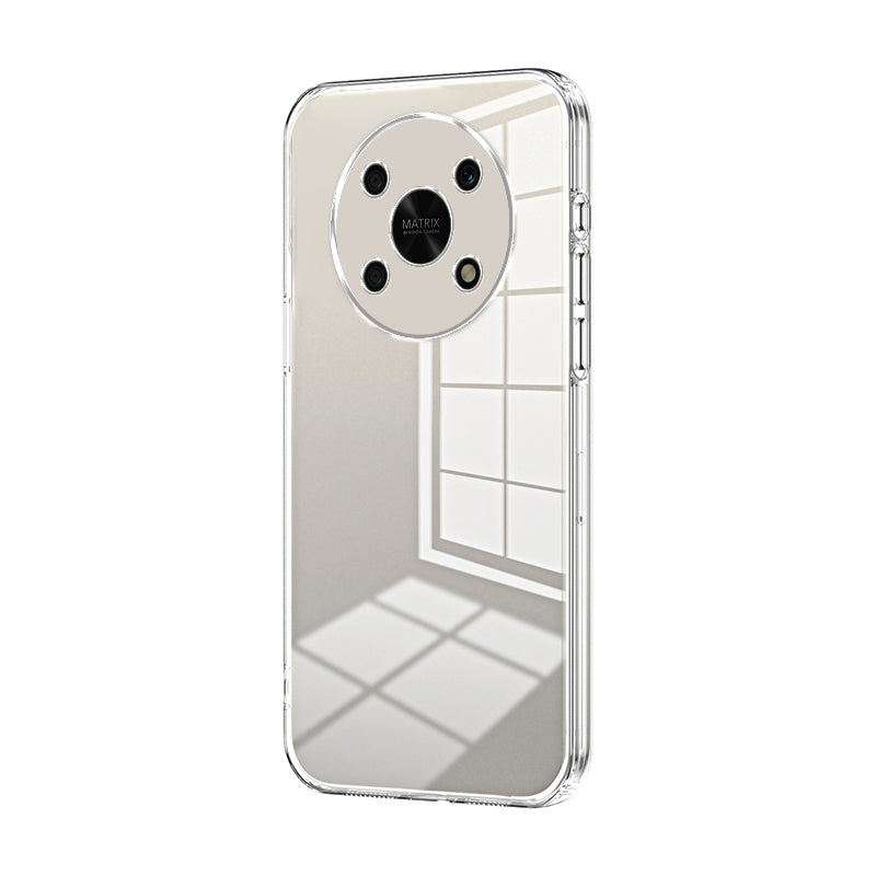 Honor X9 5G Case - Transparent Plating & Precision Hole Design for Luxury and Protection-buycases.co.uk