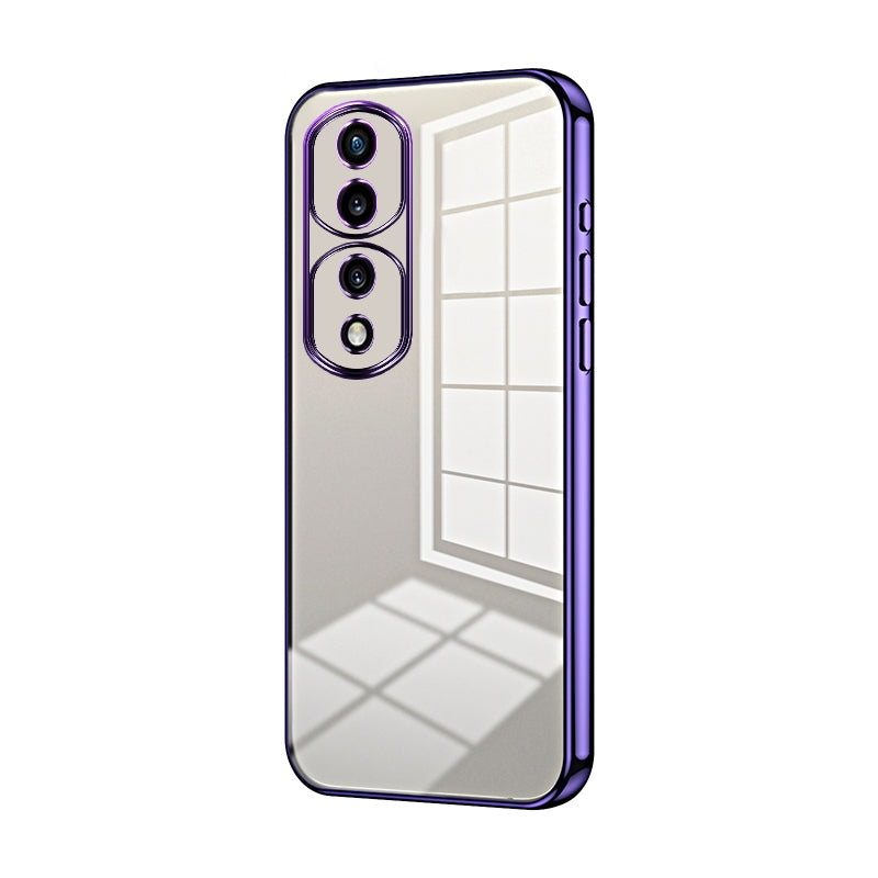 Honor 70 Pro+ Case - Transparent Plating & Precision Hole Design for Luxury and Protection-buycases.co.uk