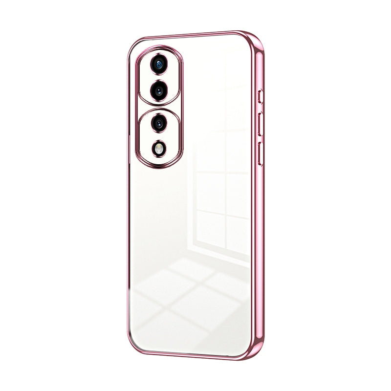 Honor 70 Pro Case - Transparent Plating & Precision Hole Design for Luxury and Protection-buycases.co.uk