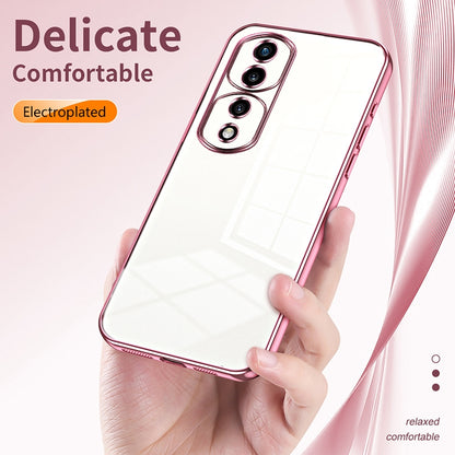 Honor 70 Pro+ Case - Transparent Plating & Precision Hole Design for Luxury and Protection-buycases.co.uk